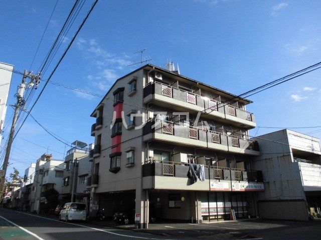 静岡市葵区四番町のマンションの建物外観