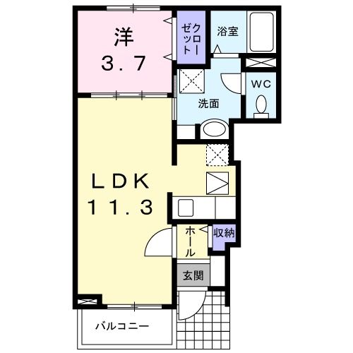 エスペランサの間取り