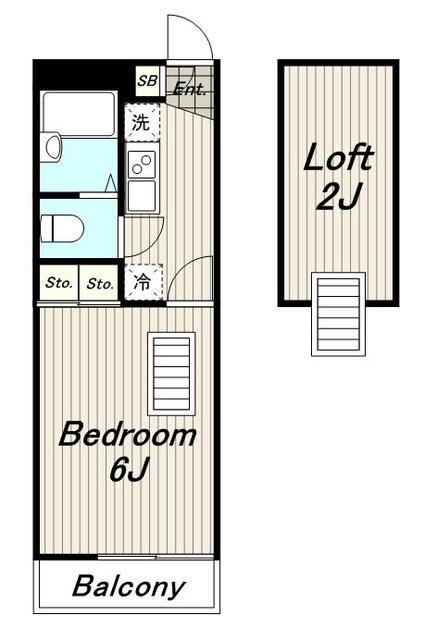 厚木市王子のマンションの間取り