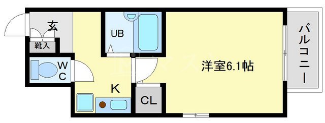 プレサンス内本町の間取り