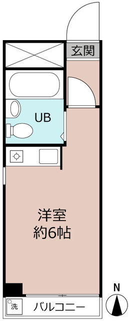 所沢市大字下富のマンションの間取り