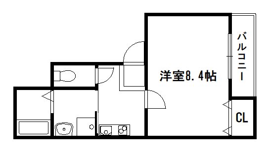 Civil Stage大宮高辻(シビルステージ)の間取り