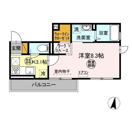 ファインパレスsuwa-IVの間取り