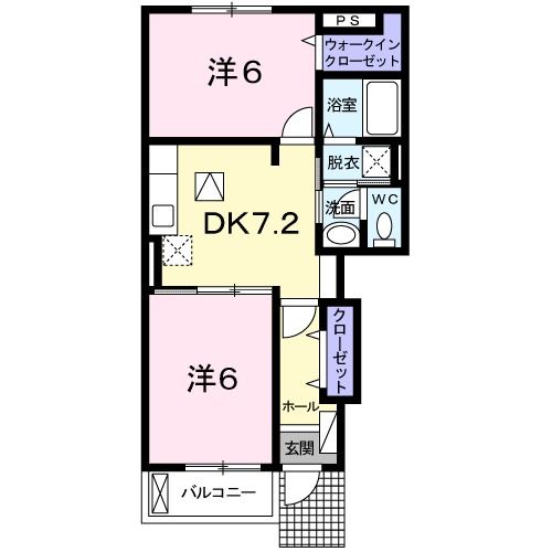 アルカンシエルの間取り