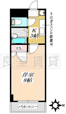 アケボノイーストIIの間取り