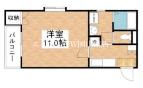 岡山市北区今のマンションの間取り