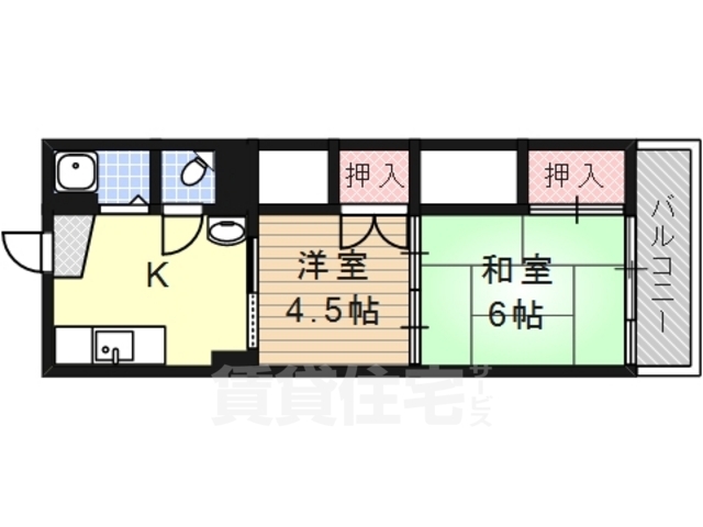 不二ビルの間取り