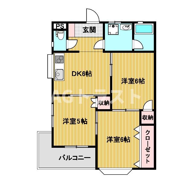 サンモール桶川の間取り