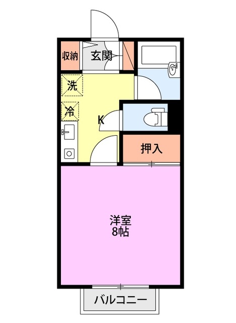 パーシモンコートの間取り