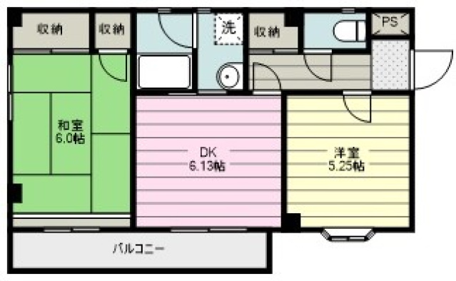 【Ｍ．Ｕフラッツの間取り】