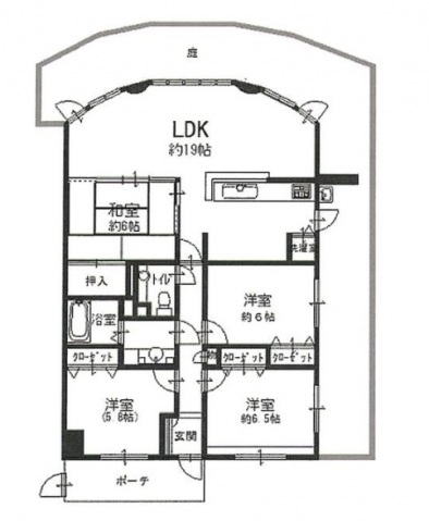 ふぁみーゆ泉佐野弐番館の間取り