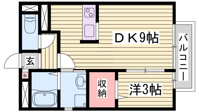 コンフォート双葉C棟の間取り