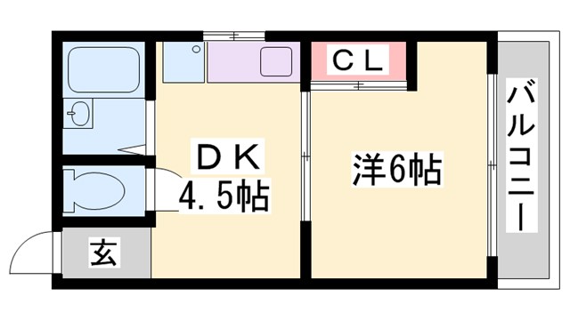 本郷マンションの間取り