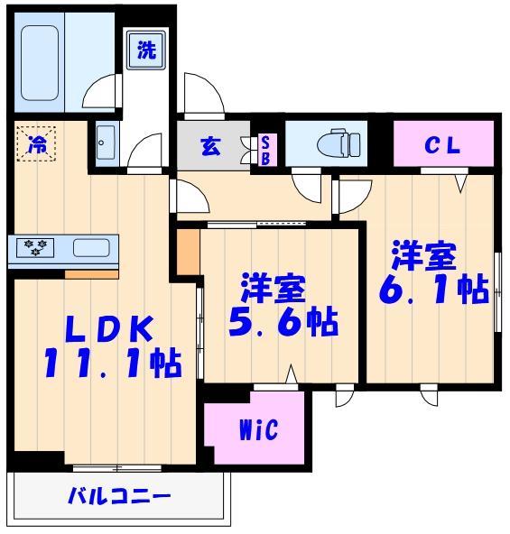 ＩＳ・アルディアの間取り