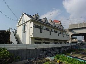 【メゾン・ド・ＫＹ西飾磨の建物外観】