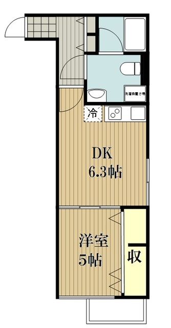 西東京市ひばりが丘のマンションの間取り