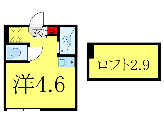 Fine Residence N17の間取り