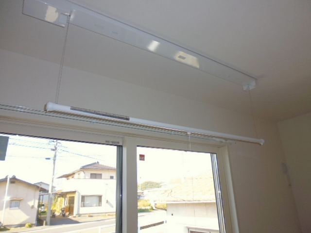 その他設備　室内物干し