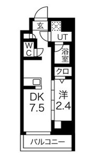 スパシエルクス亀戸の間取り