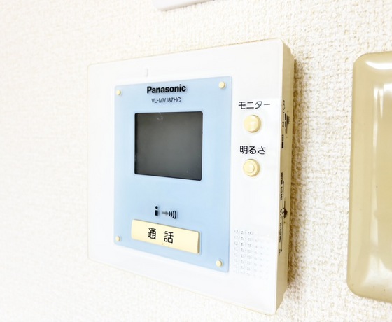 セキュリティ　モニター付きインターホン