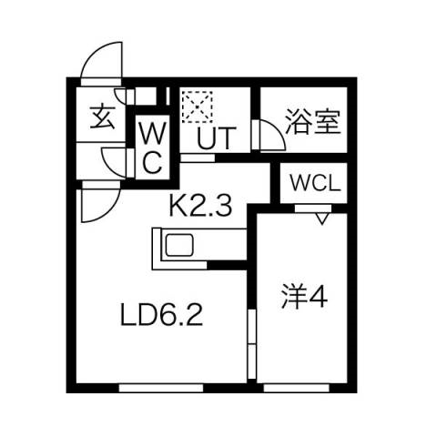 Capella大通南（カペラ大通南）の間取り