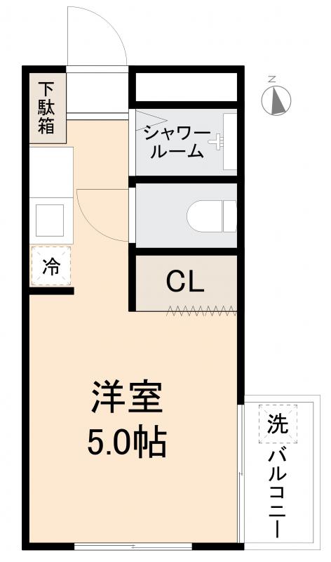 近江ハイツの間取り