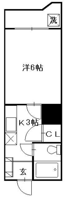 アポスタ蔵本公園の間取り