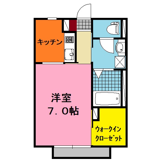 シャーメゾン南大手門の間取り