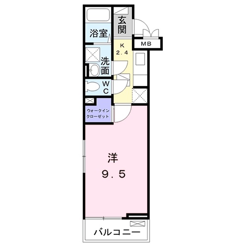 兵庫県加古川市平岡町新在家３（アパート）の賃貸物件の間取り