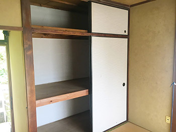 収納　押入・天袋