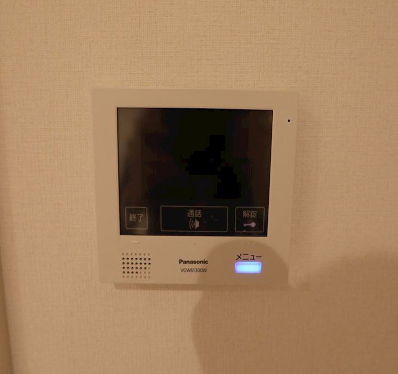 セキュリティ　TVモニター付インターホン完備