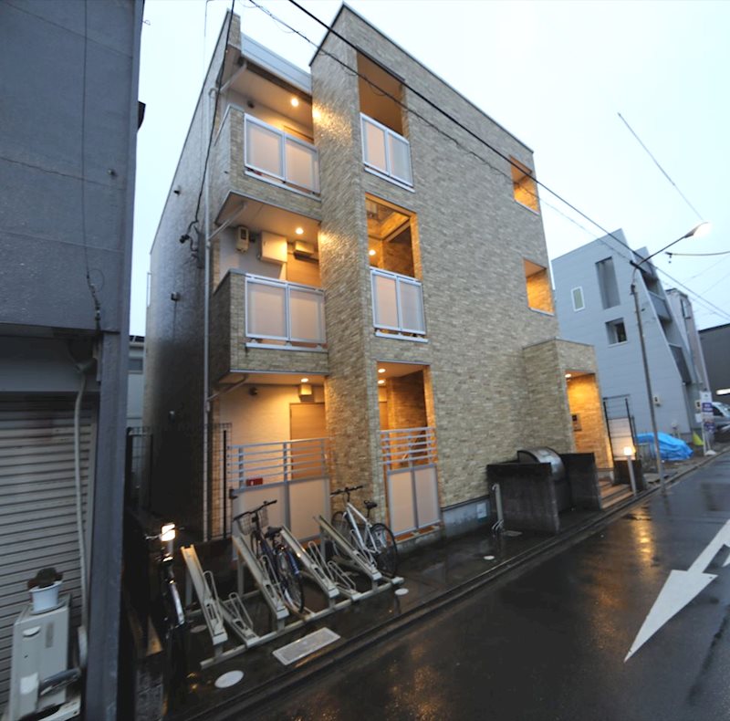 建物外観　外観　オートロック　TVモニターホン完備