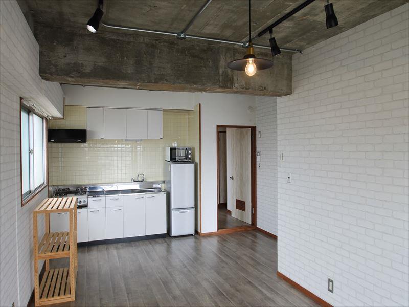 キッチン　冷蔵庫・レンジ等、使用できます