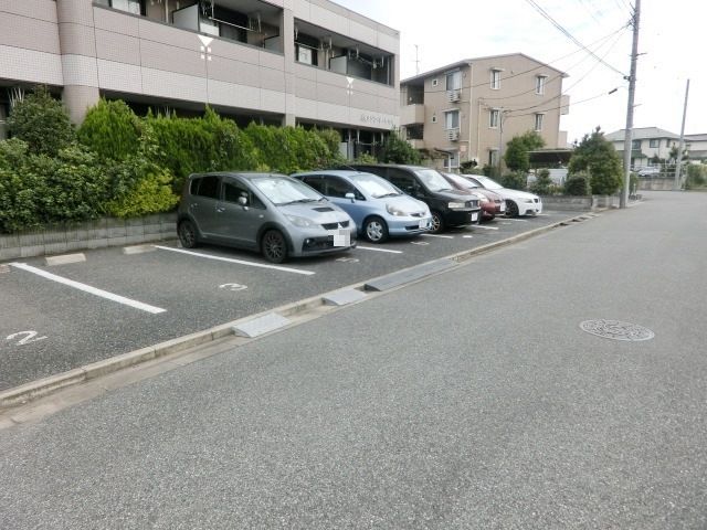 駐車場　敷地内の駐車場です！