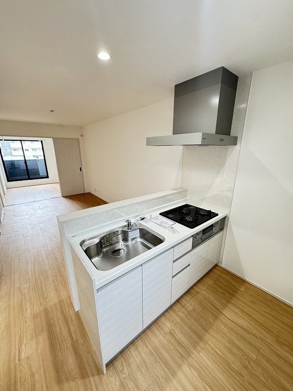 キッチン　ホワイトへ変更します