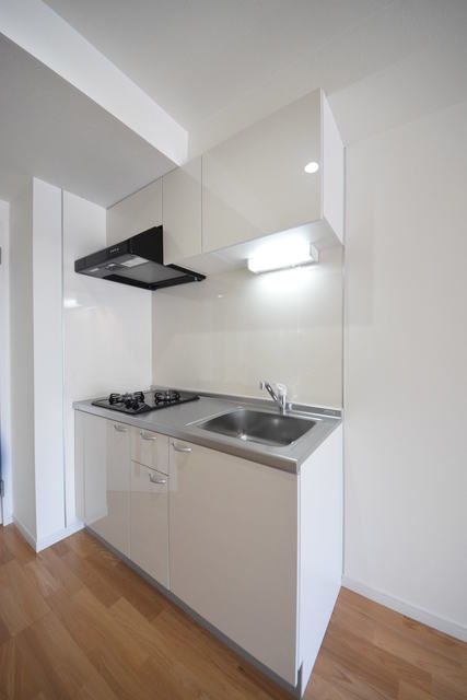 キッチン　2口ガスシステムキッチン