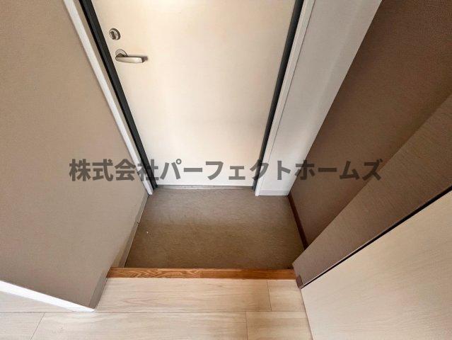 玄関　ゆったりとした玄関です