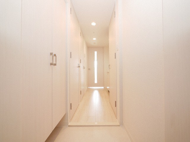 玄関　明るい玄関です