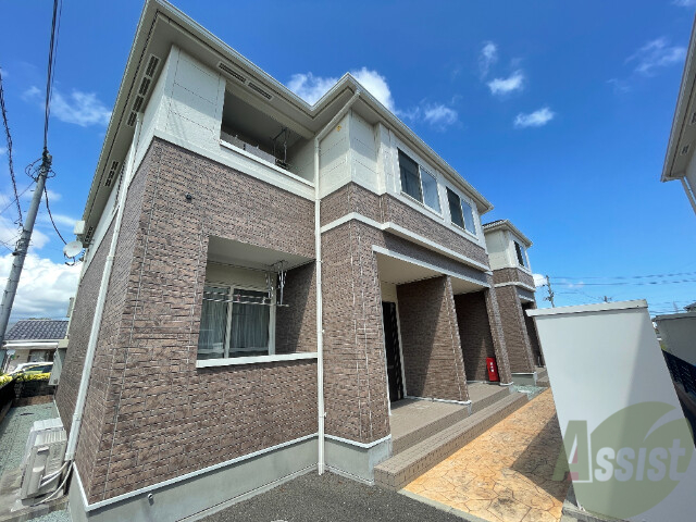 建物外観　多賀城市山王字中山王「クレスト多賀城」