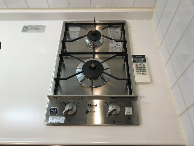 その他設備　二口コンロ