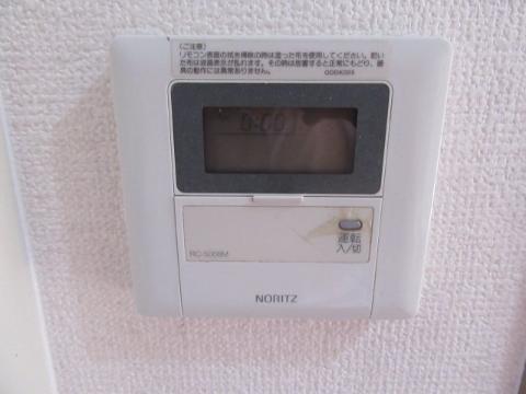 その他設備　給湯パネル