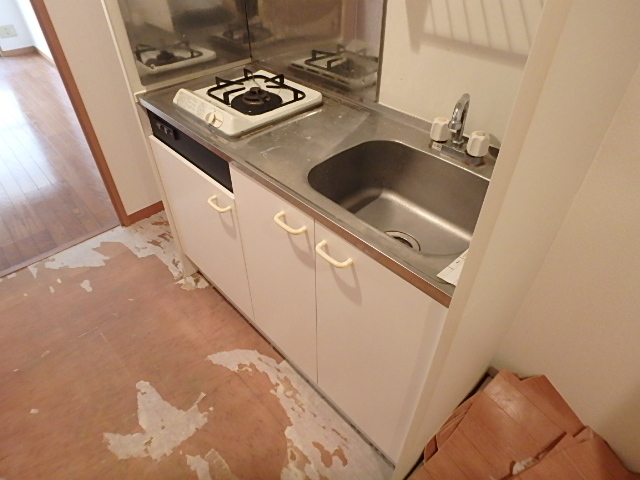 キッチン　１口コンロ付き