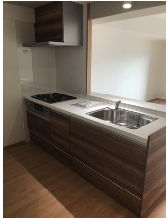 キッチン　同建設会社パース
