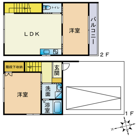 ブライトパティオさくらの間取り写真