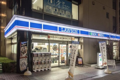 コンビニ　ローソン 月島駅前店（コンビニ）まで298m