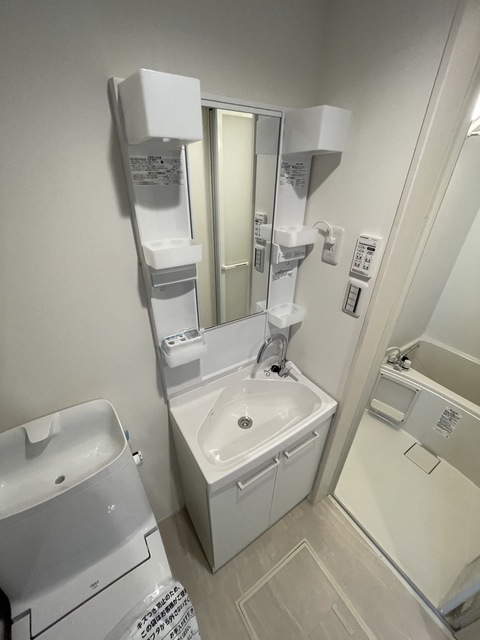 洗面設備　同施工会社参考写真です
