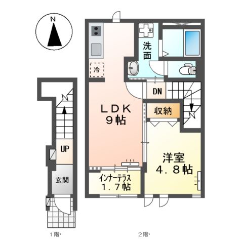 アリビオIIの間取り写真