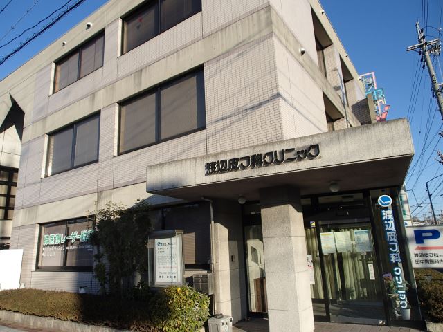 病院　渡辺皮膚科クリニック（病院）まで210m
