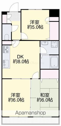 リアライズ円山の間取り写真