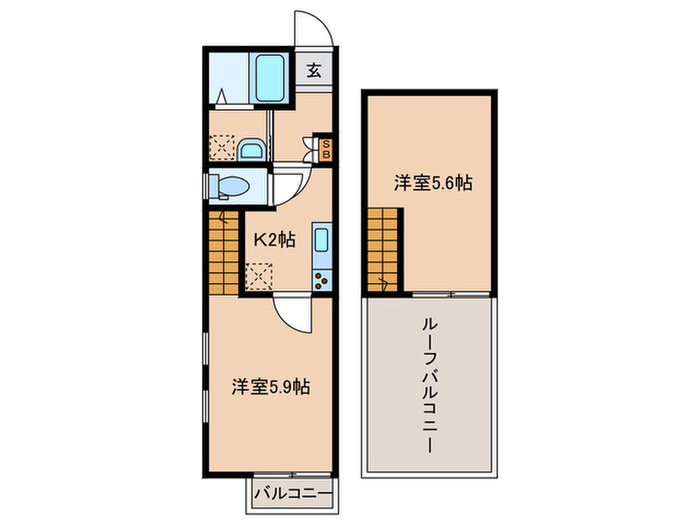プロスペリータの間取り写真